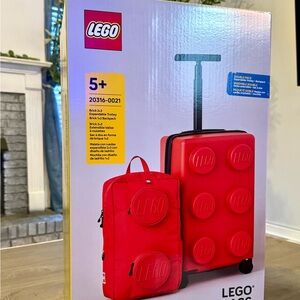 LEGO Carry-on Luggage AND Backpack Bundle Set **BRAND NEW & SEALED**